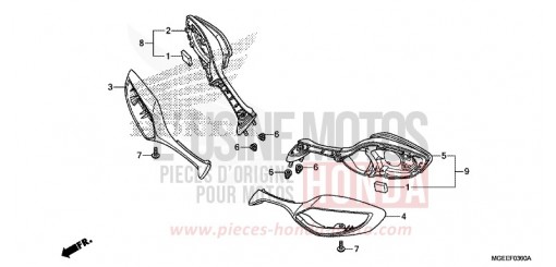 MIROIR VFR1200FF de 2015